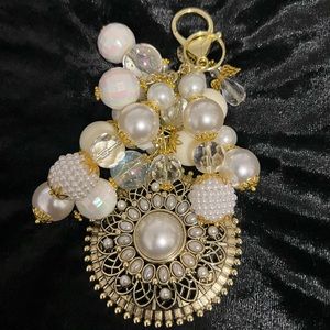 Pearl Bubble Purse Charm